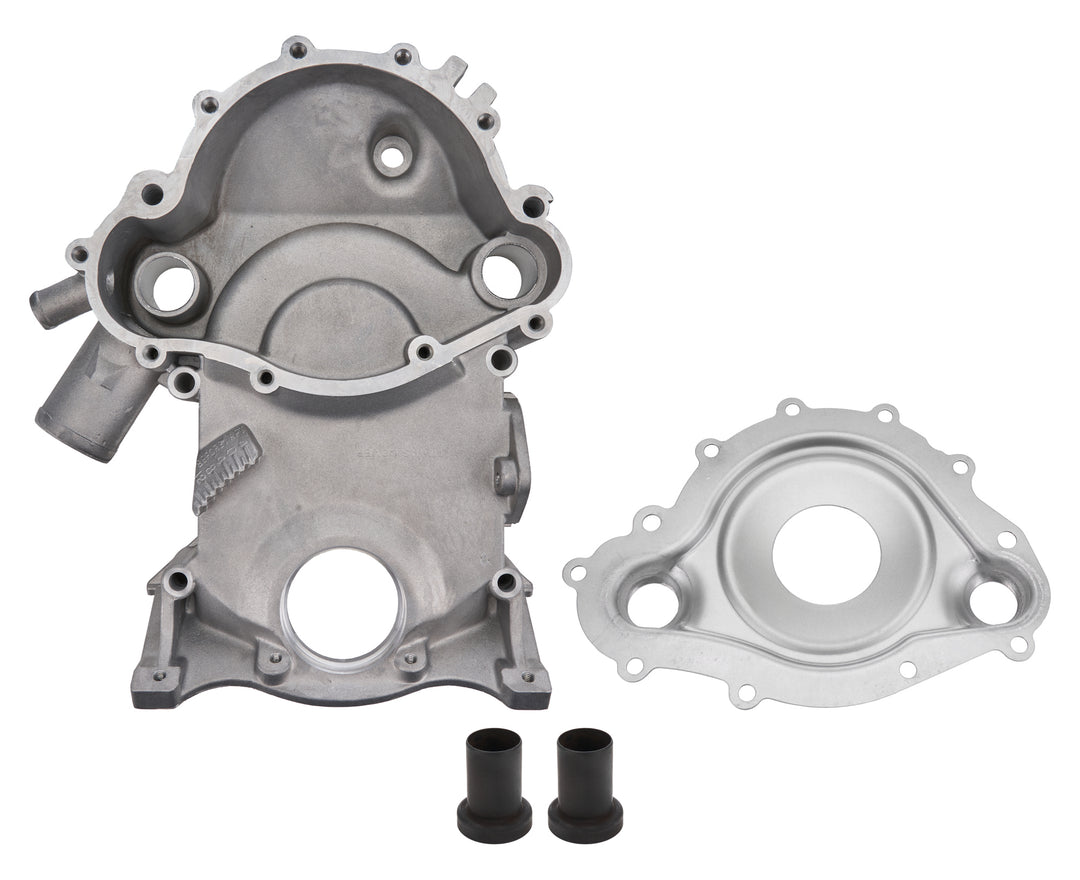 Allstar Timing Cover 1-Piece Timing Marks Aluminum Natural Pontiac V8 ALL90019