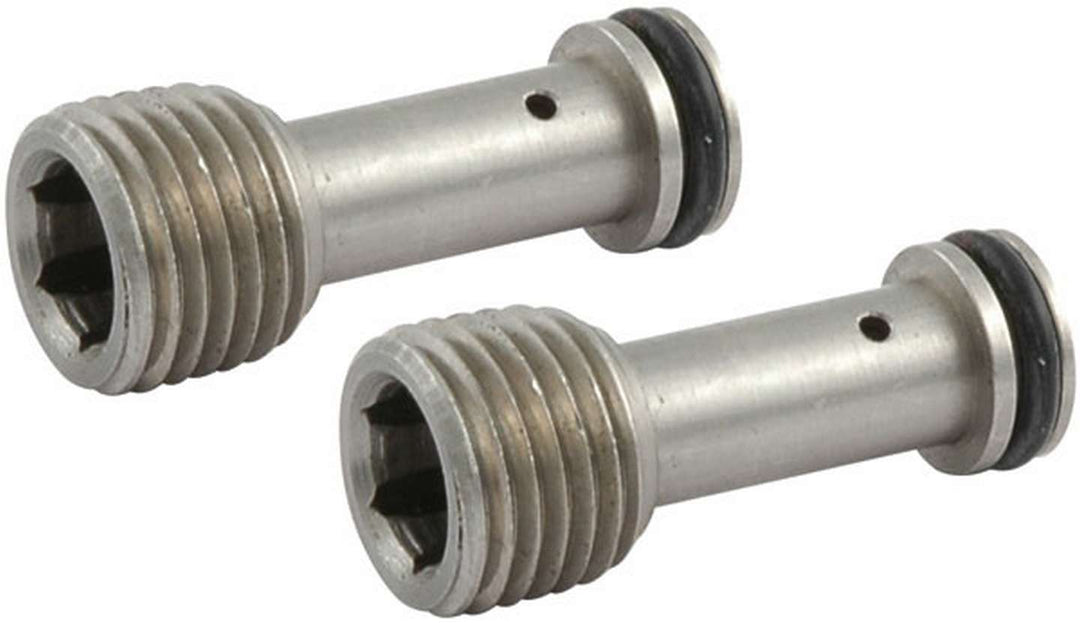 Allstar Oil Restrictors Allen Head Stainless Natural Bowtie Block Small Block Chevy Pair ALL90071