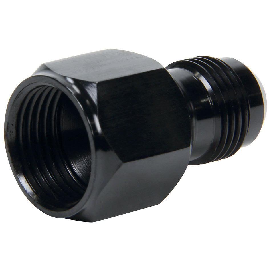 Allstar Fitting Adapter Straight 10 AN Female to 8 AN Male Aluminum Black Anodized ALL90075