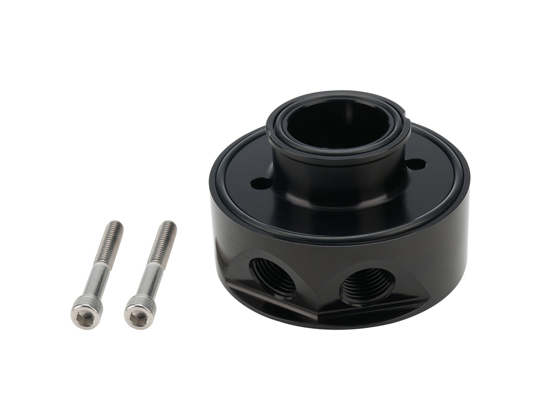 Allstar Oil Filter Adapter Sandwich Bolt-On 1/2" NPT Female Inlet 1/2" NPT Female Outlet ALL92022