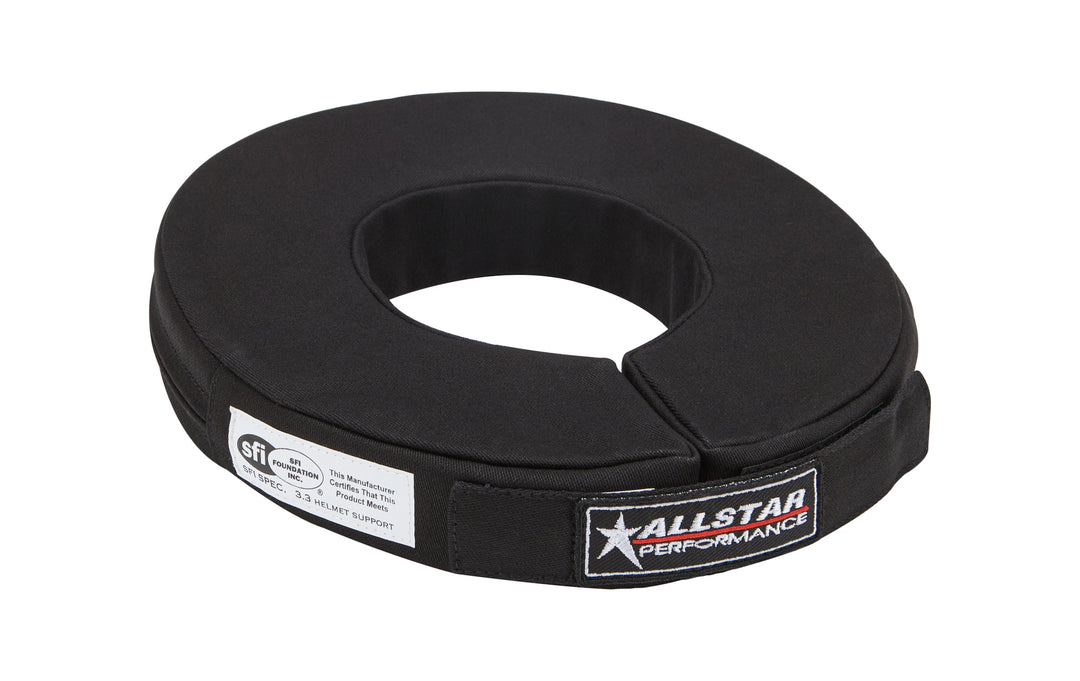Allstar Neck Support 360 Degree SFI 3.3 Padded 14" Fire Retardant Cotton Black JR / Youth ALL921011