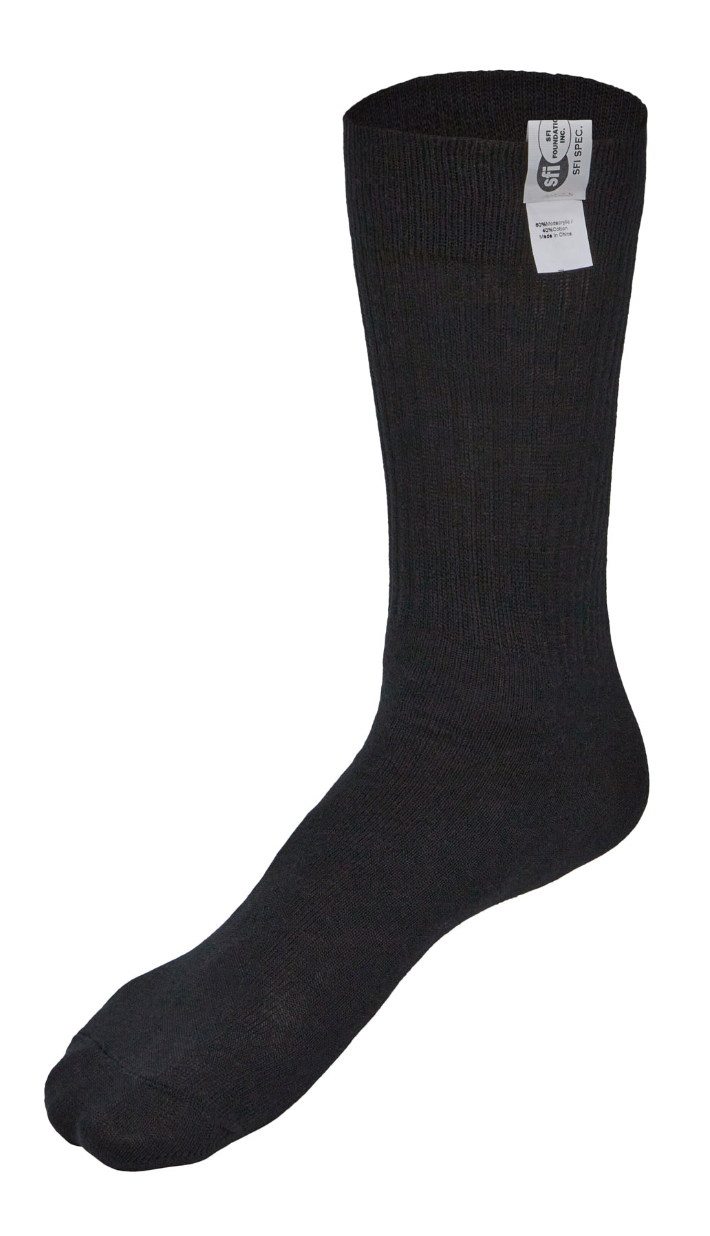Allstar Socks SFI 3.3 Fire Retardant Cotton / Aramid Fiber Black Small Pair ALL926011