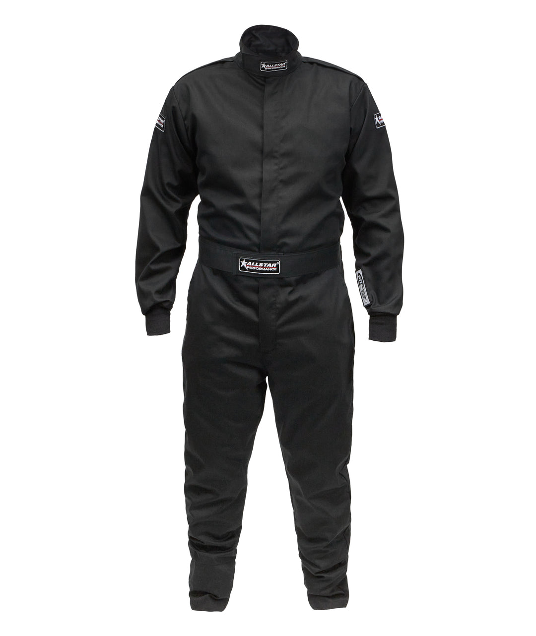 Allstar Driving Suit 1-Piece SFI 3.2A/1 Single Layer Fire Retardant Cotton Black Large ALL931014