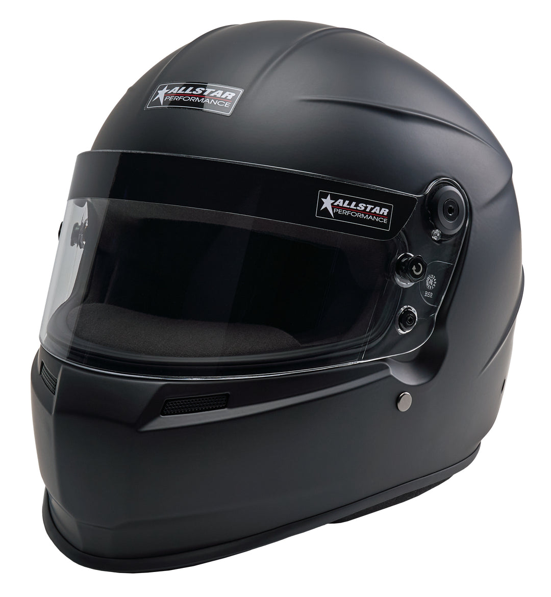 Allstar Helmet Series 60 Snell SA2025 Head and Neck Support Ready Flat Black Small ALL943001