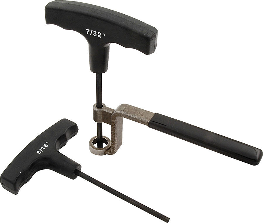 Allstar Valve Lash Wrench 9/16" Wrench 3/16 and 7/32" Allen Insulated Handles Steel Stud Kit ALL96402