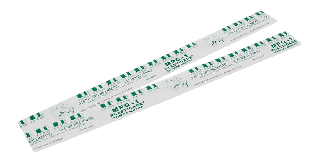 Allstar Plastigauge 0.001-0.003" Measurement Range 12" Green Pair ALL96474