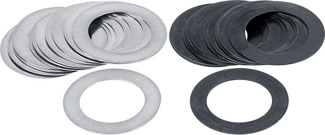 Allstar Spark Plug Washer Small OD Indexing 14 mm Flat Seat 60 and 90 Degree Shims Set of 24 ALL96506