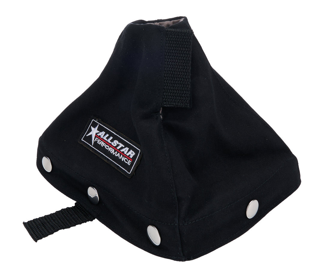 Allstar Shifter Boot 7.5 x 5.5" Base Fire Retardant Cotton Aluminum Natural ALL982011