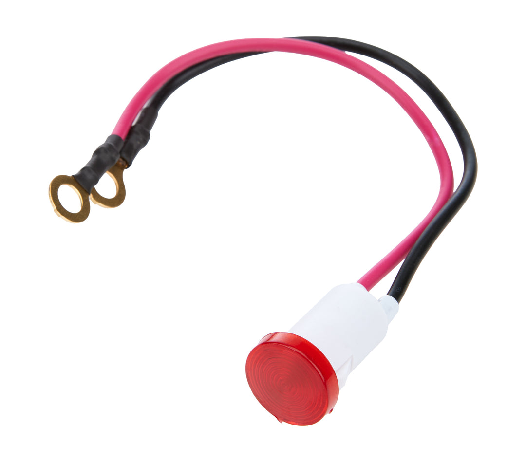 Allstar Warning Light 12V 1/2" Diameter Red Allstar Switch Panels ALL99066