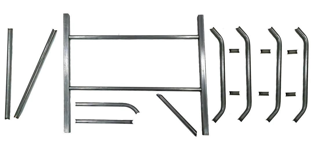 Allstar Roll Cage Strut Kit Weld-On 1.75" Diameter 0.095" Wall Steel Natural Cavalier Kit ALL99235