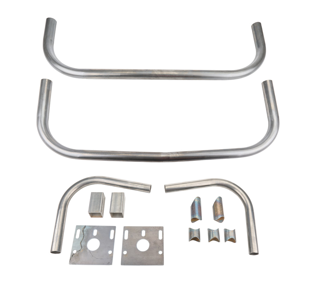 Allstar Bumper Components Front 1.75" OD 0.095" Wall Steel Natural Crown Vic Kit ALL99241