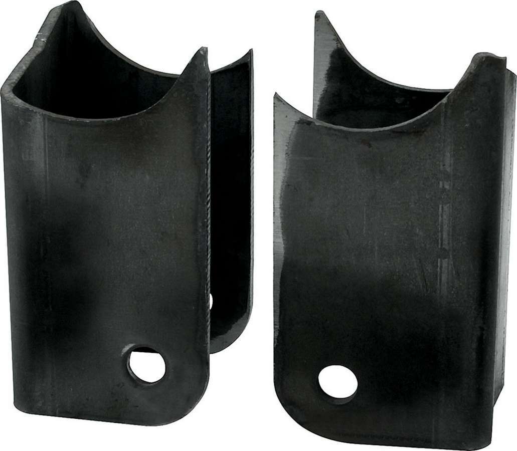 Allstar Trailing Arm Bracket Lowered Lower Weld-On 3" OD Axle Tubes Steel Natural Pair ALL99283