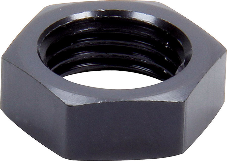 Allstar Bulkhead Fitting Nut Bolt-In Adapter 6 AN 9/16" Thread Aluminum Black Anodized ALL99294
