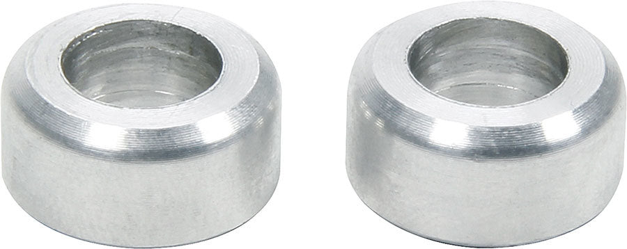 Allstar Carburetor Stud Spacer 11/16" ID 5/16" Height Aluminum Natural Pair ALL99388