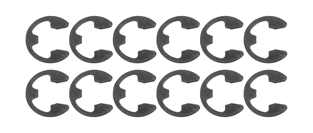 Allstar Snap Ring E-Clip Steel Black Oxide Sprint Car Wheel Covers Set of 12 ALL99420