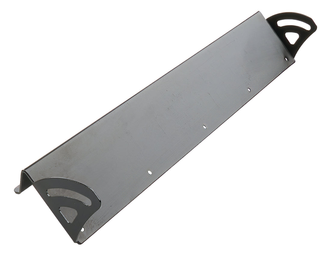 Allstar Spoiler 18 x 3" 1-Piece Aluminum Black Powdercoat Dirt Late Model / Modified ALL99450