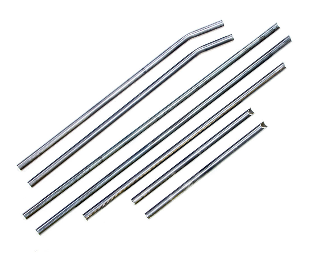 Allstar Roll Bar Strut Kit Weld-On Component Box Steel Natural 8-Point Roll Bar Kit ALL99619