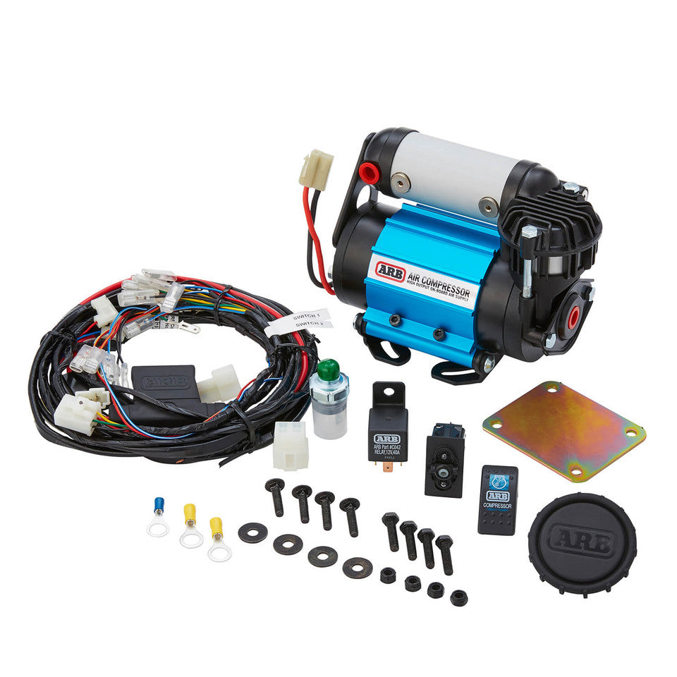 ARB Single Motor Onboard 24V Air Compressor CKMA24 - Skinny Pedal Racing
