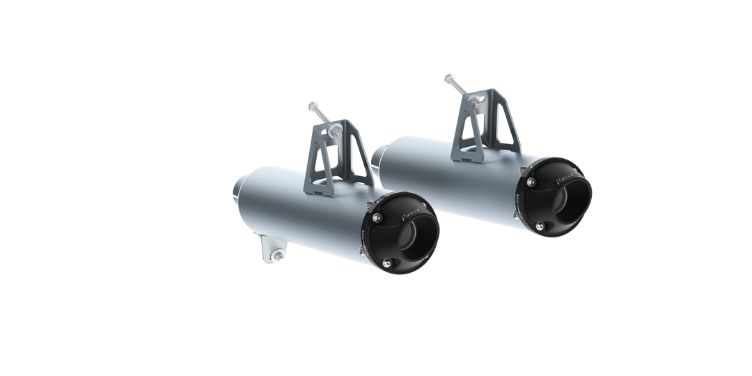 MBRP Dual Slip-On Mufflers For 13-18 Can-Am Maverick AT-9207PT