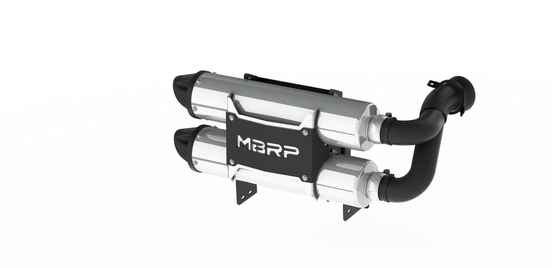 MBRP Dual Slip-On Performance Series For 17-Up Can-Am Maverick X3/Turbo/Turbo R/Turbo RR AT-9208PT