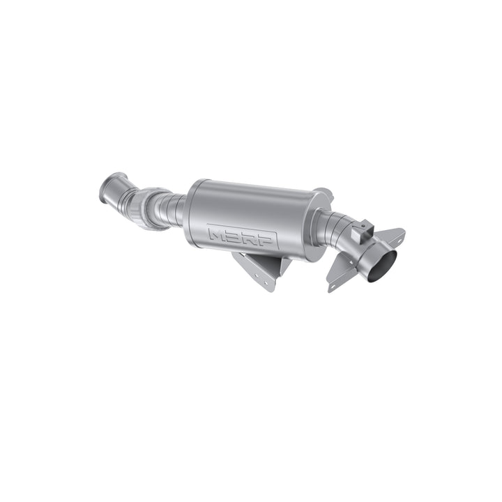 MBRP 24-Up Can-Am Maverick R, Performance Series Single Slip-on System with Catalytic Converter AT-9223PT