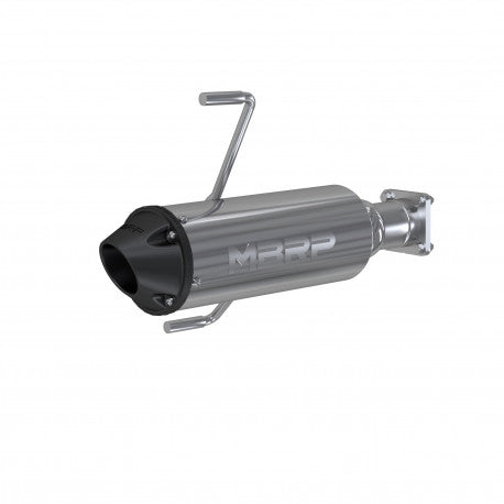 MBRP 2020-Up Kawasaki TERYX KRX 1000 Single Slip-on System with Performance Muffler Performance Series AT-9301PT