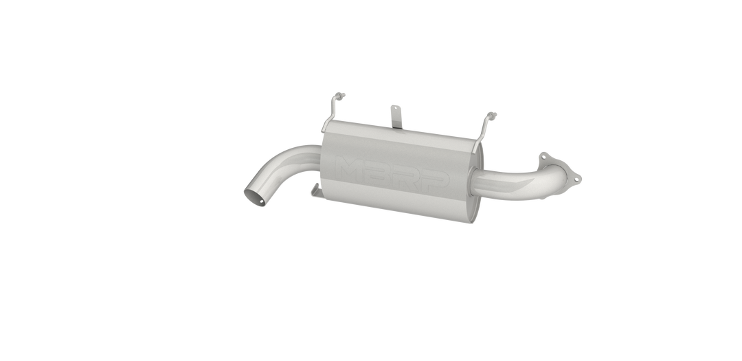 MBRP Oval Slip-On Sport Series For 16-21 Polaris RZR XP Turbo /Turbo S AT-9518SP