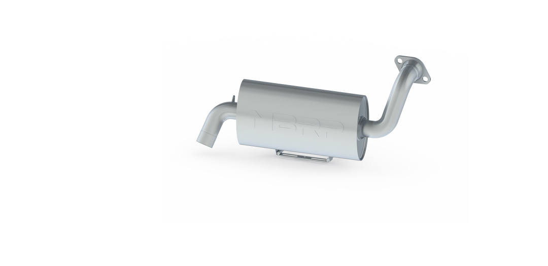 MBRP Oval Slip-On Sport Series For 16-Up Polaris RZR S 1000 General 1000 AT-9519SP