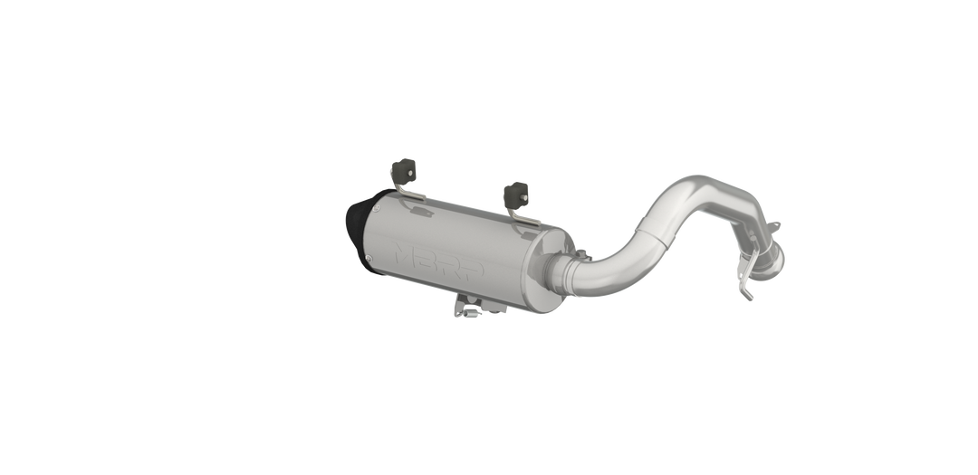 MBRP 5" Single Slip-On Performance Series For 17-Up Polaris Sportsman 850SP/1000XP AT-9523PT
