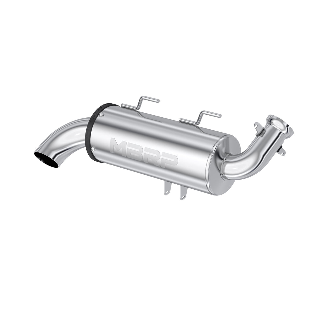 MBRP 5" Single Slip-on Exhaust 11-26 Polaris Sportsman Performance Series AT-9526PT
