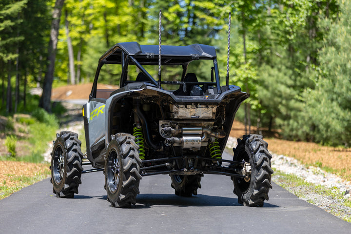 MBRP 2024-Up Polaris RZR XP 1000 Slip-on Stacked Dual-out Active Performance Exhaust AT-9536AS