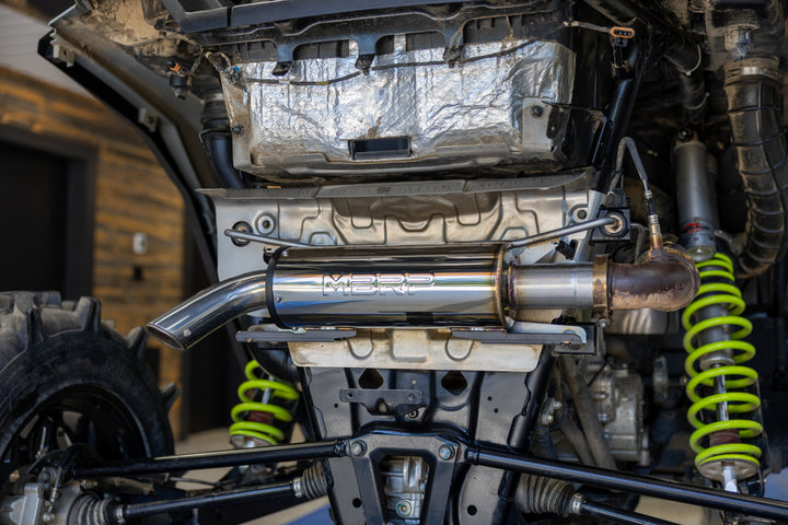 MBRP 2024-Up Polaris XP 1000 5" Single Slip-on Performance Exhaust AT-9536PT