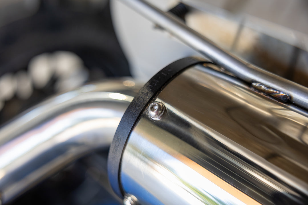 MBRP 2024-Up Polaris XP 1000 5" Single Slip-on Performance Exhaust AT-9536PT