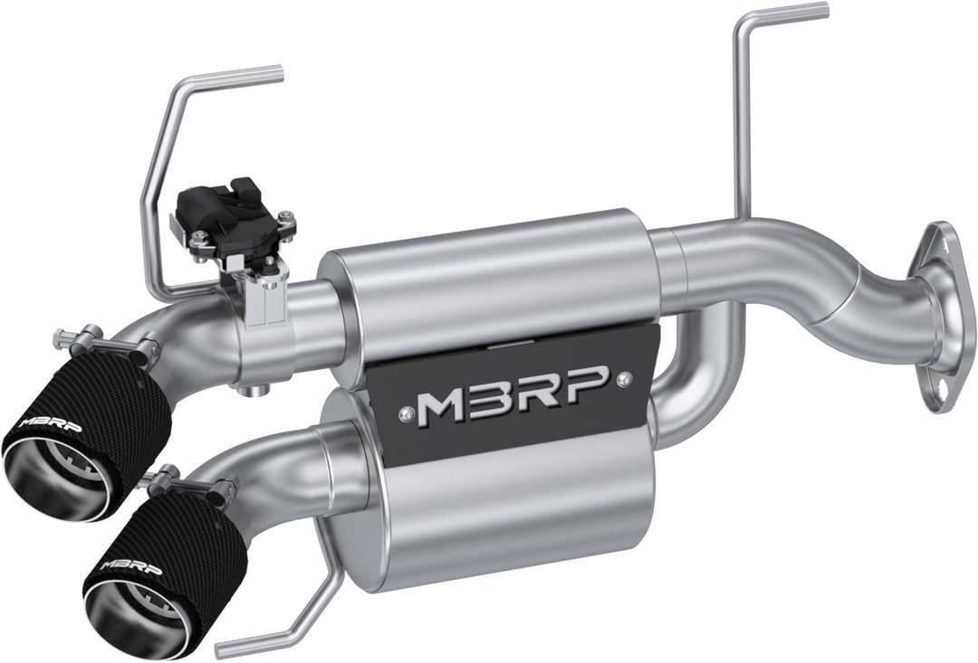 MBRP 2024-Up Polaris Xpedition Slip-on Stacked Dual-out Active Performance Exhaust AT-9539AS