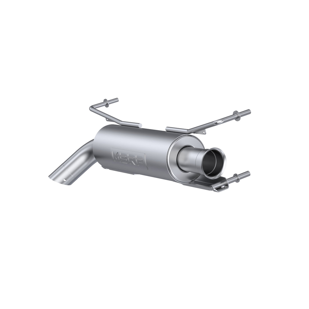 MBRP 2024-Up Polaris RZR XP 1000 Performance Single Slip-on Exhaust System with Catalytic Converter AT-9540PT