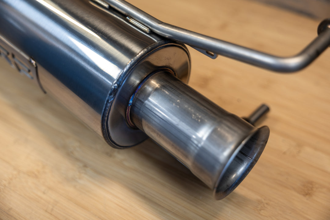MBRP 2024-Up Polaris RZR XP 1000 Performance Single Slip-on Exhaust System with Catalytic Converter AT-9540PT