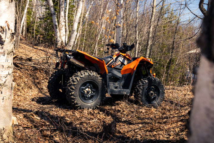 MBRP 2013-Up Polaris Scrambler 850 Performance Series Single Slip-on Exhaust System AT-9542PT