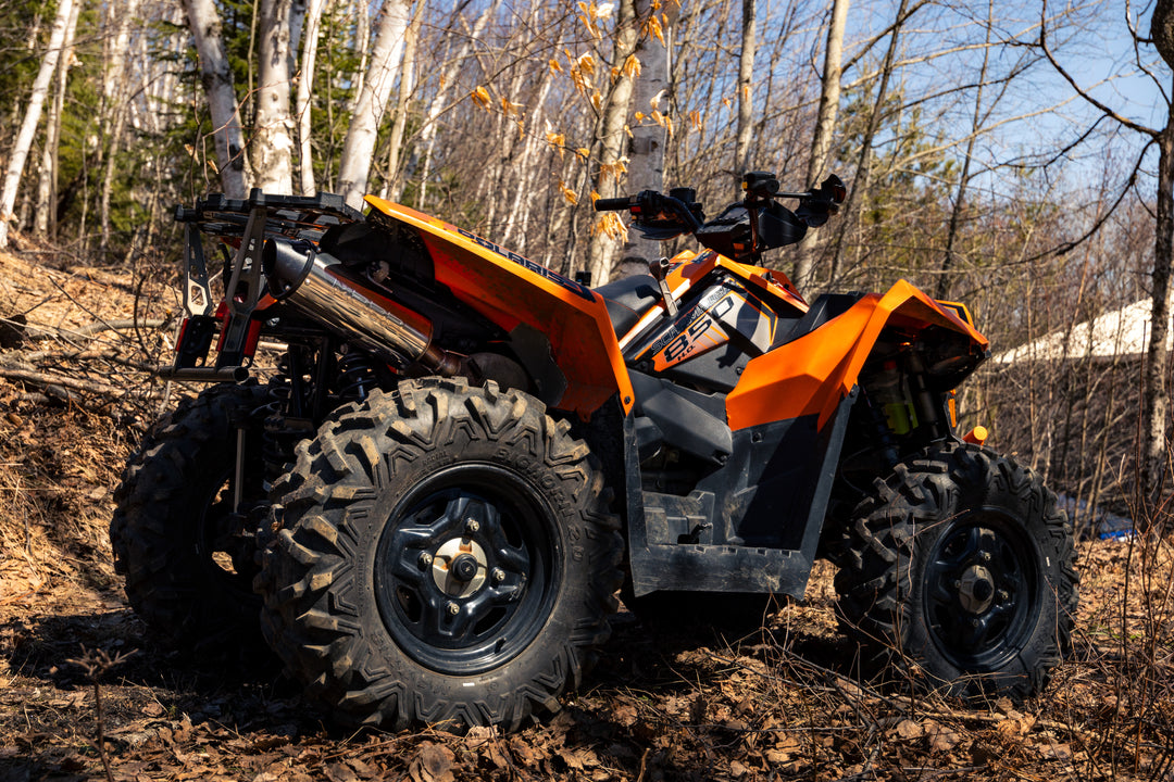 MBRP 2013-Up Polaris Scrambler 850 Performance Series Single Slip-on Exhaust System AT-9542PT