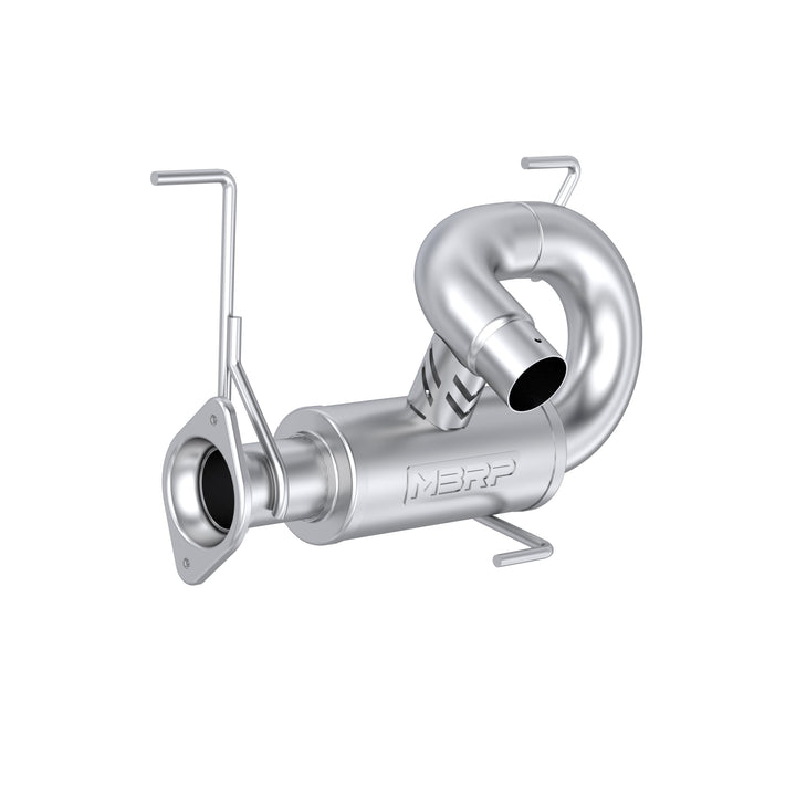 MBRP 22-Up Polaris RZR PRO R 5" Single Slip-on Performance Muffler AT-9543PT