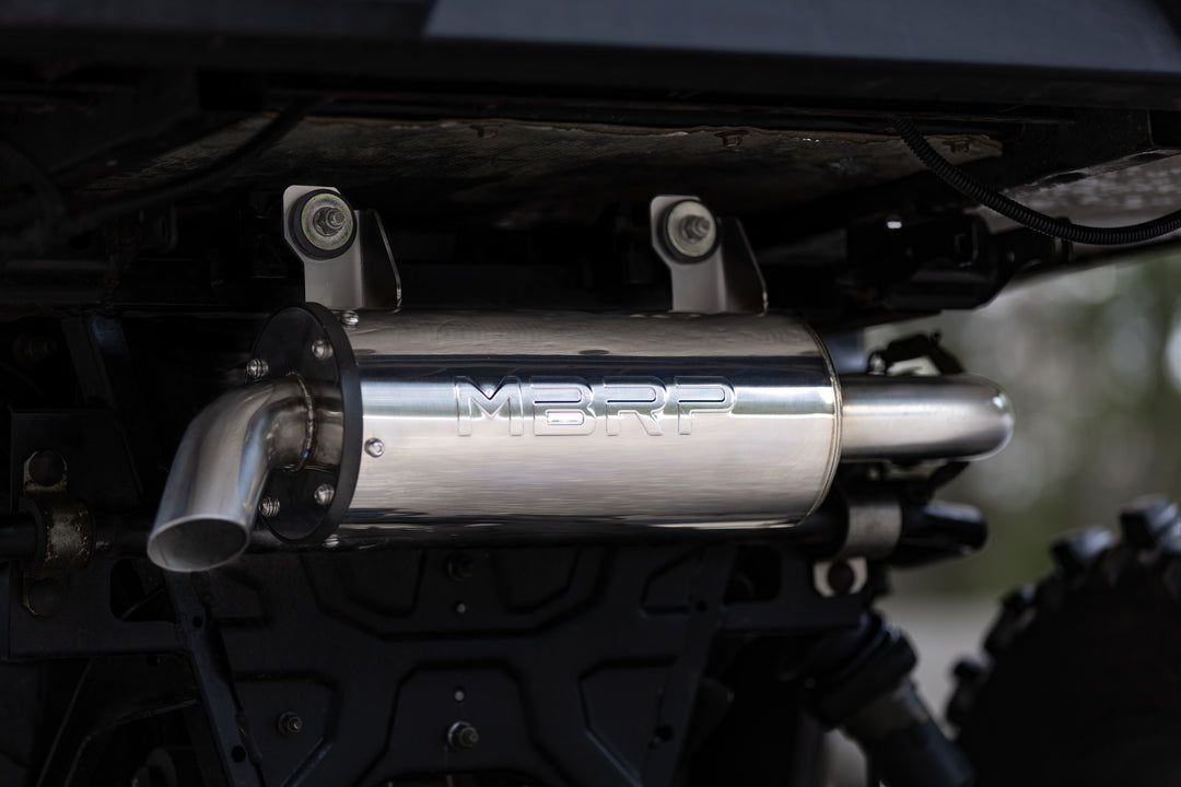 MBRP 2015-Up Polaris Ranger 500/570 5" Single Slip-on System, Performance Series AT-9544PT