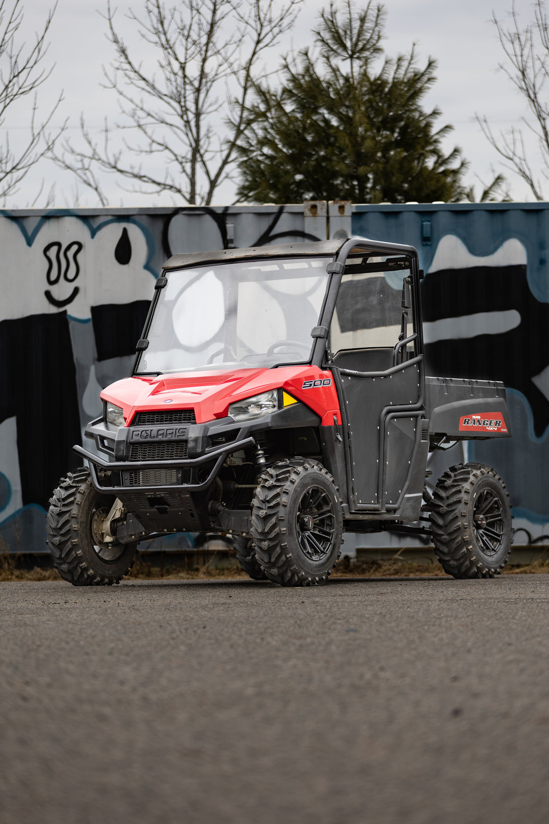 MBRP 2015-Up Polaris Ranger 500/570 5" Single Slip-on System, Performance Series AT-9544PT