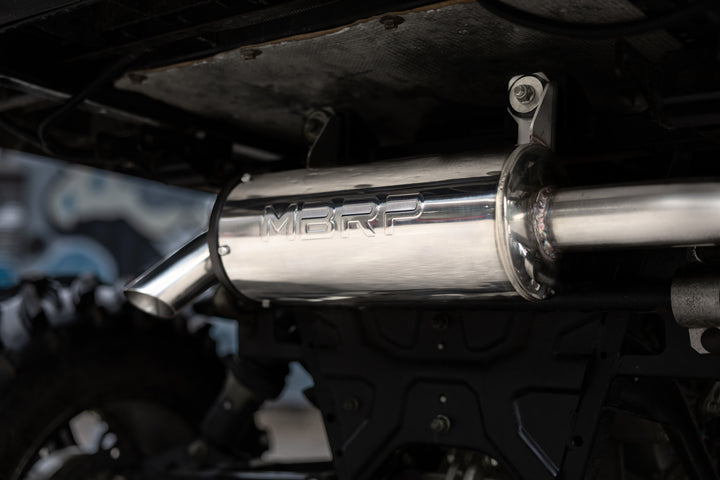 MBRP 2015-Up Polaris Ranger 500/570 5" Single Slip-on System, Performance Series AT-9544PT