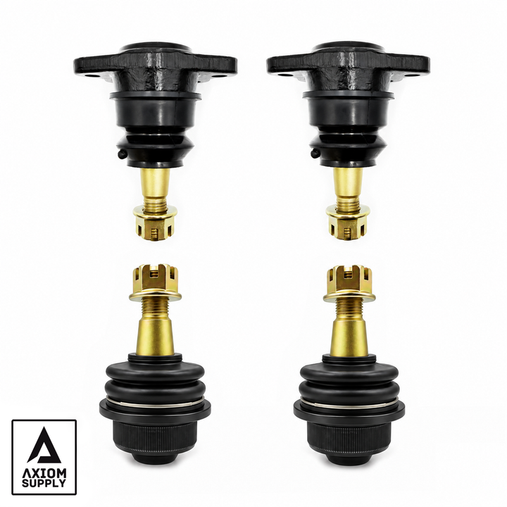 Axiom Supply Upper and Lower Ball Joint 4 Pack GM HD Truck 2500 / 3500 Silverado / Sierra 2011-2026 - Skinny Pedal Racing