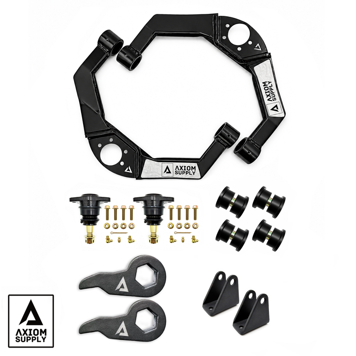 Axiom Supply Stage 2 Leveling System GM HD Truck 2500 / 3500 Silverado / Sierra 2001-2010