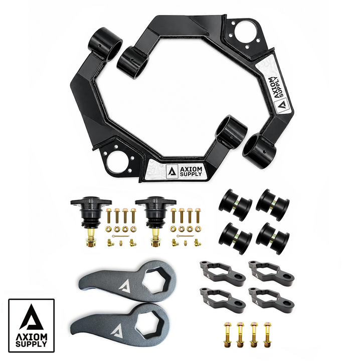 Axiom Supply Stage 2 Leveling System GM HD Truck 2500 / 3500 Silverado / Sierra 2011-2019