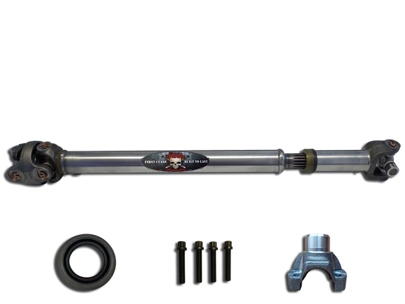 Adams Driveshaft Extreme Duty Series Front 1310 CV Driveshaft with T-Case Yoke & Seal — Jeep YJ Wrangler | ASDYJ-1310CVFC-S