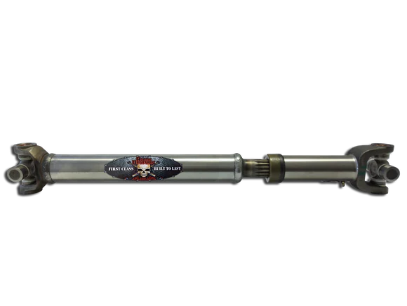Adams Driveshaft Heavy Duty Series Rear 1310 Slip-N-Stub Driveshaft with Greasable U-Joints — Jeep CJ | ASDCJ-1310SR-G
