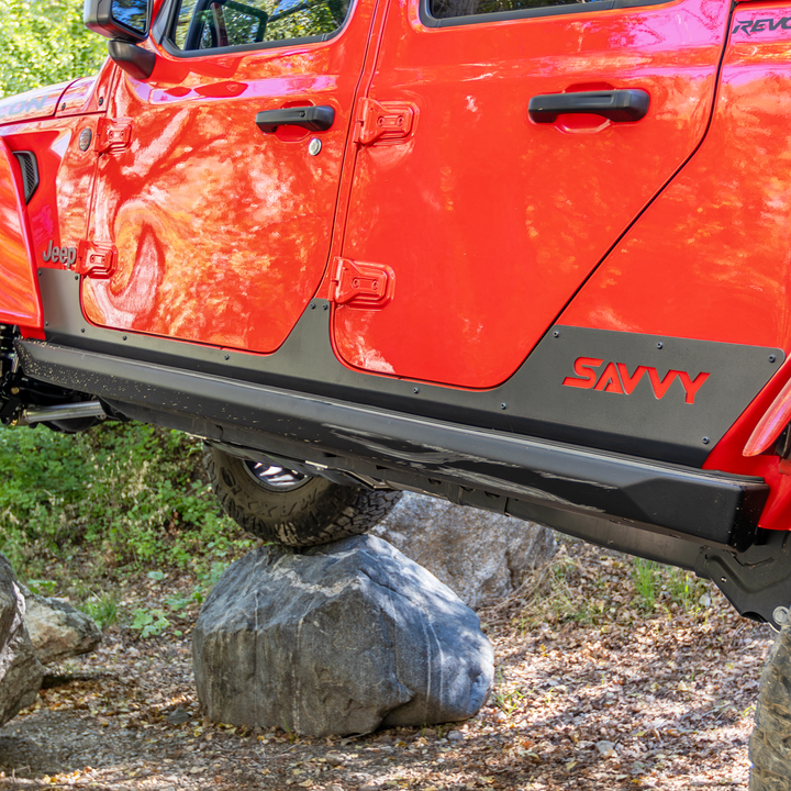 Savvy Rocker Armor Trim Kit (Lightweight Aluminum) - 2020-2026 Jeep JT