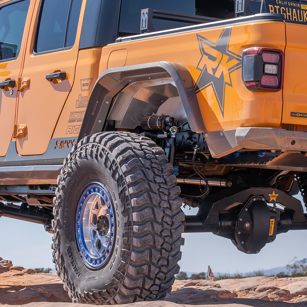 Savvy Rear Inner Fenders (High Clearance Aluminum) - 2020-2026 Jeep JT
