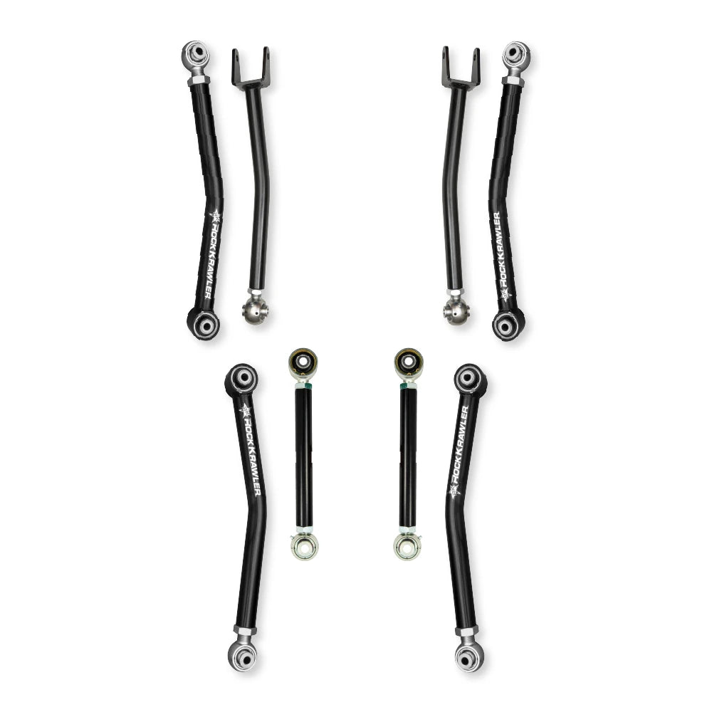 Rock Krawler X-Factor Mid-Arm Control Arm Package for Jeep Gladiator JT